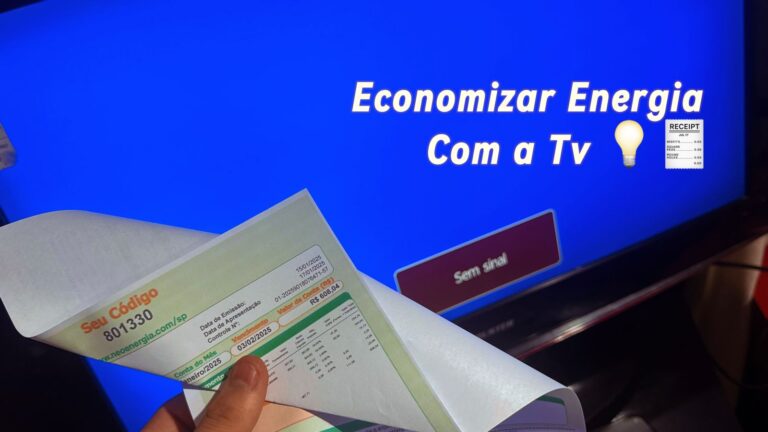 Como Economizar Energia com a Televisão