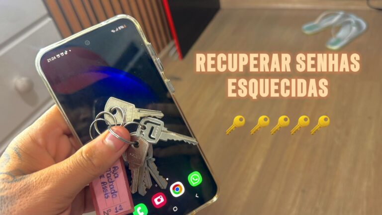 Como Recuperar Senhas Esquecidas